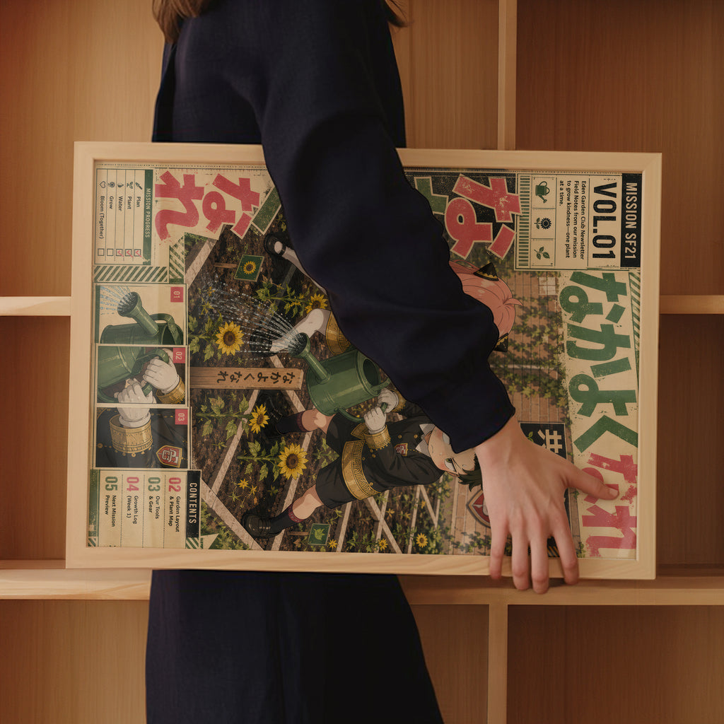HEDESYNS90:spy-family-anya-damian-school-garden-playful-rivalry-storybook-editorial-gpt-image-2-pixazo-medium-v01:mockup