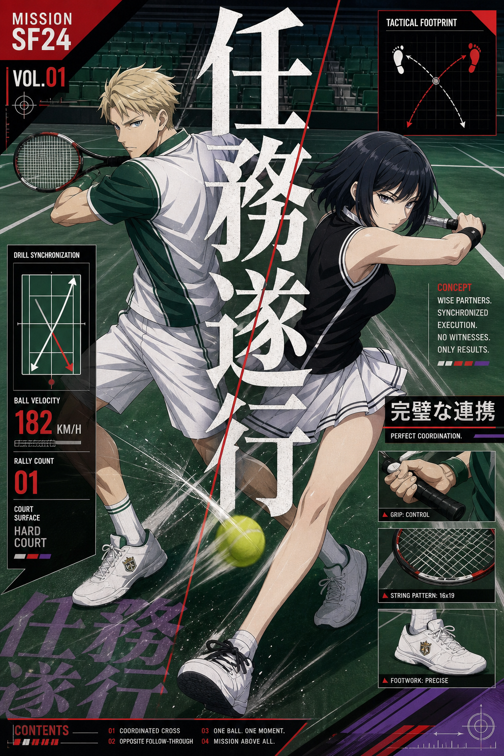 HEDESYNS90:spy-family-loid-fiona-covert-tennis-high-contrast-athletic-espionage-poster-gpt-image-2-pixazo-medium-v01:original